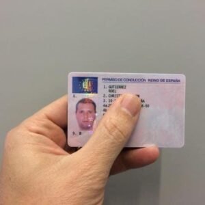 Licencia de conducir española