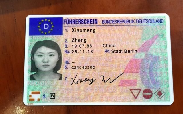 Licencia de conducir alemana